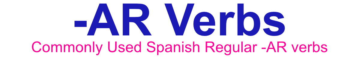 AR verbs