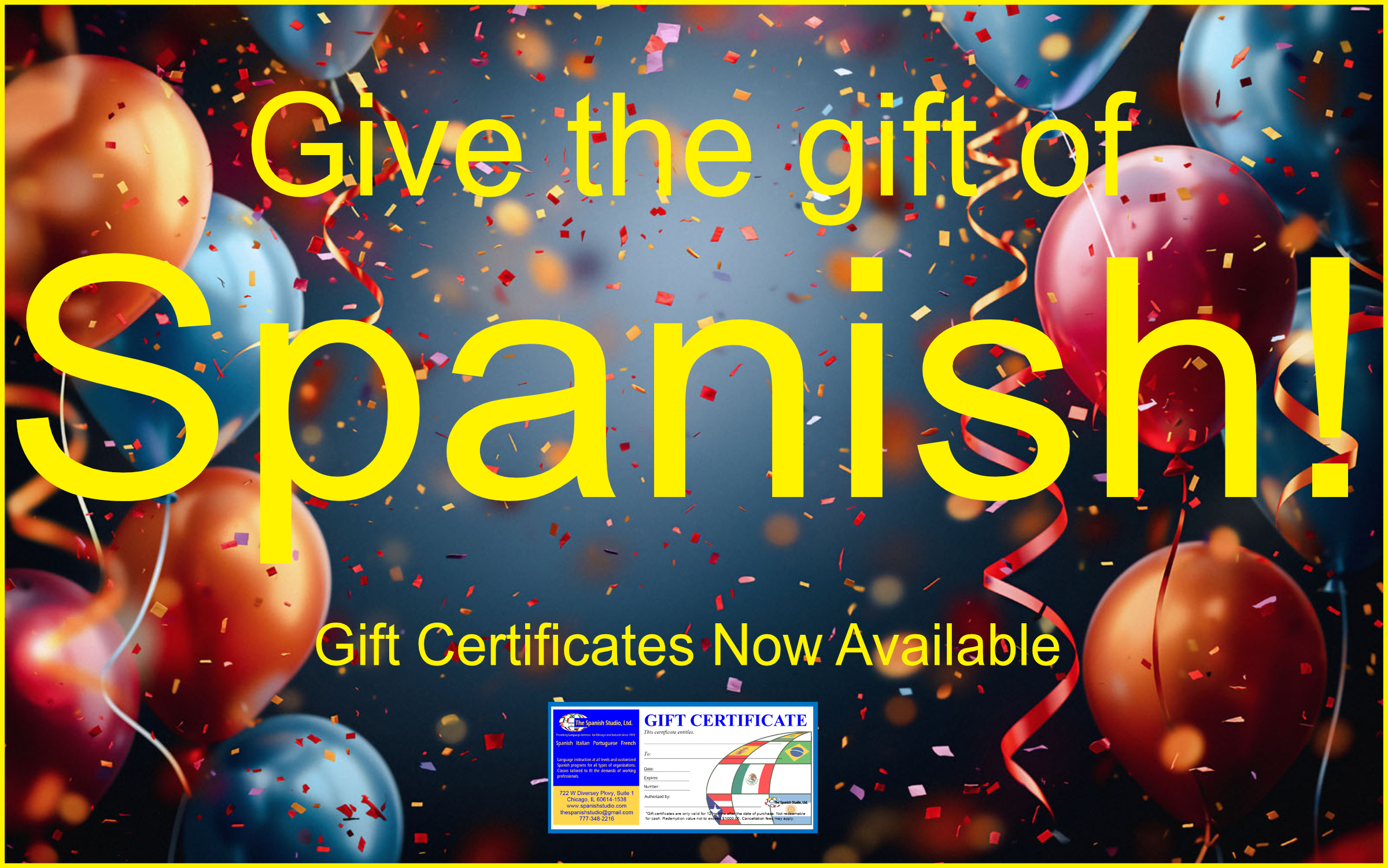 Give the Gift of Spanish